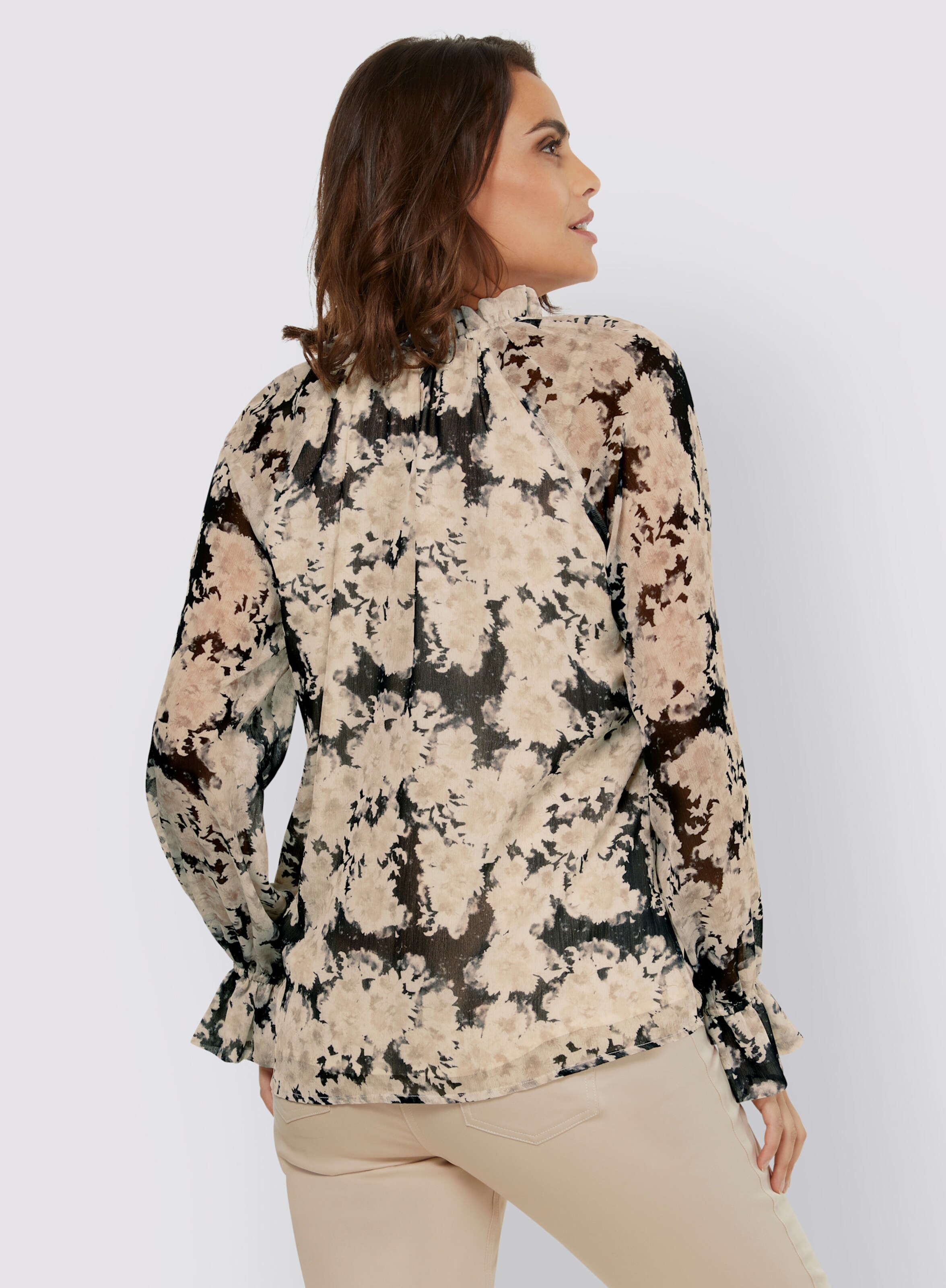 Druckbluse