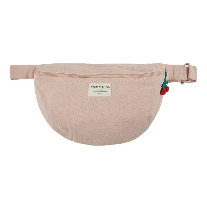 Emile et Ida Sac Banane Unie - Collection Femme | Rose poudré
