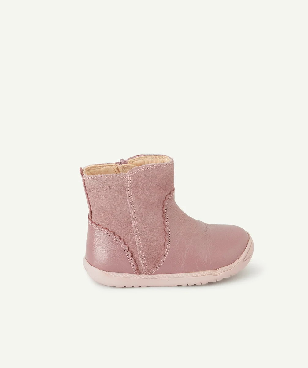 GEOXCHAUSSURES MONTANTES MACCHIA BÉBÉ FILLE ROSE