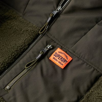 Sherpa homme Hood Expedition Borg Hybrid SUPERDRY