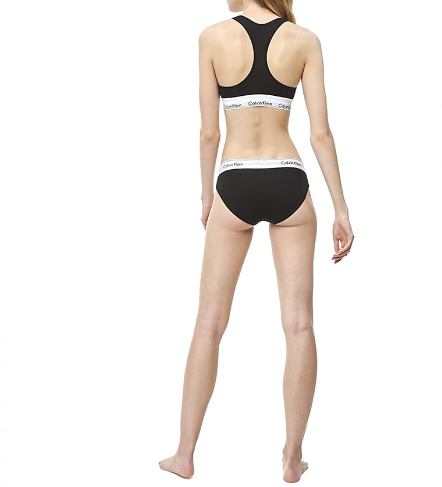 Calvin Klein Braguita Clásica Modern Cotton negro