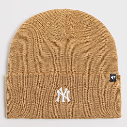 Bonnet New York Yankees Camel Blanc