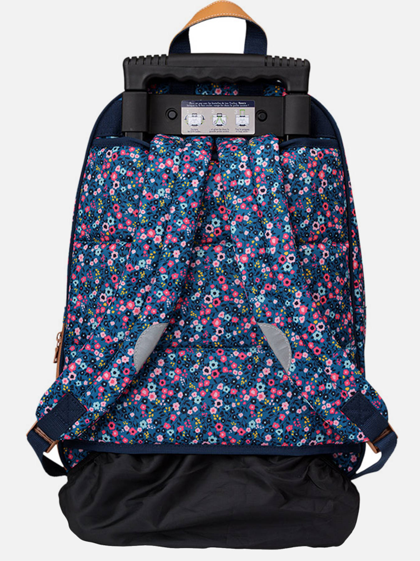 Sac a dos  roulettes 2 compartiments TANN'S