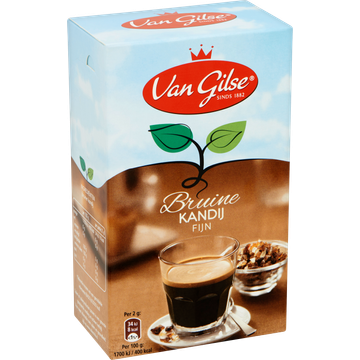 Van Gilse Bruine Kandij Fijn 500 g