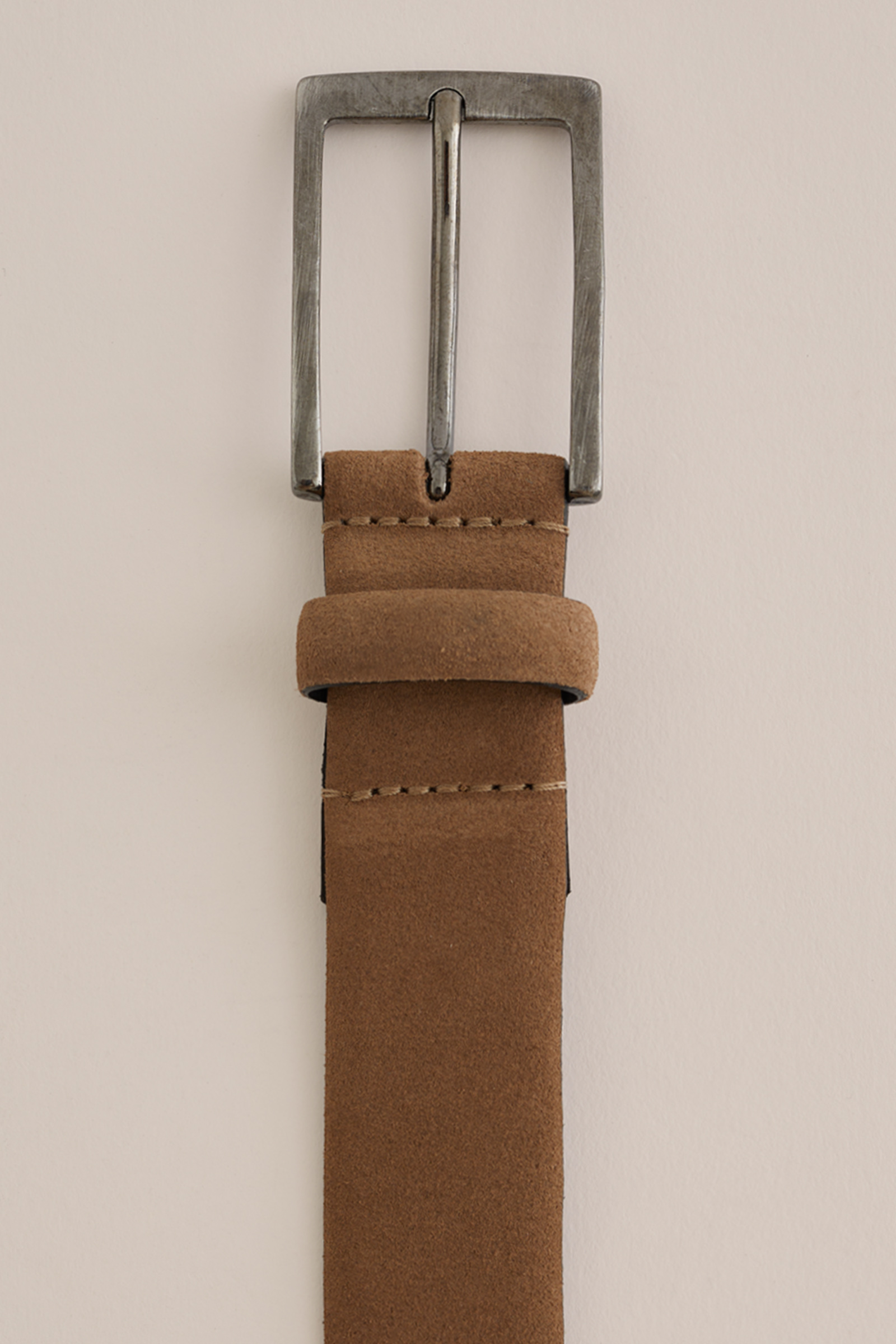 suède riem WE Fashion Beige