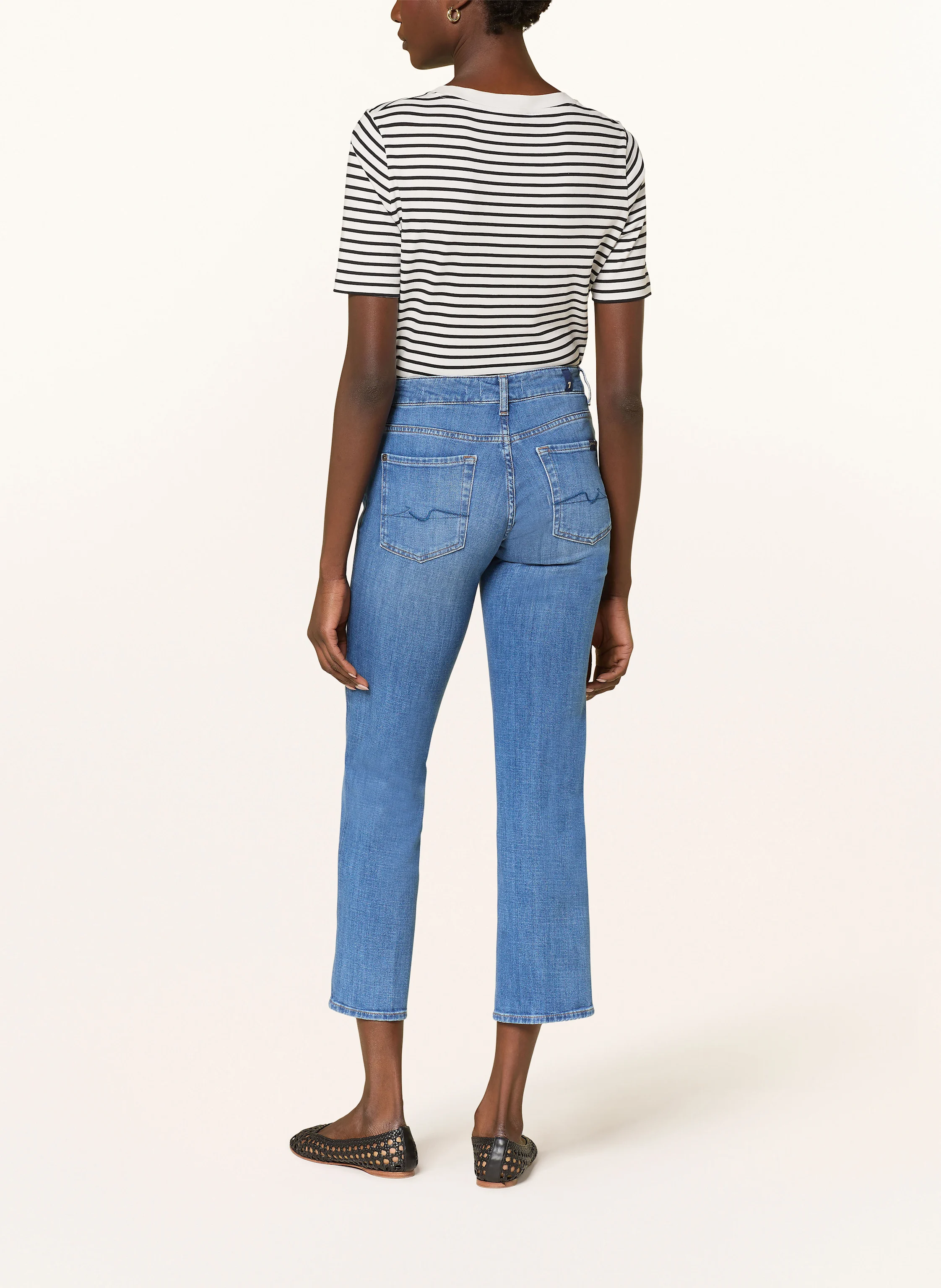 7 for all mankind Straight Jeans CALIE