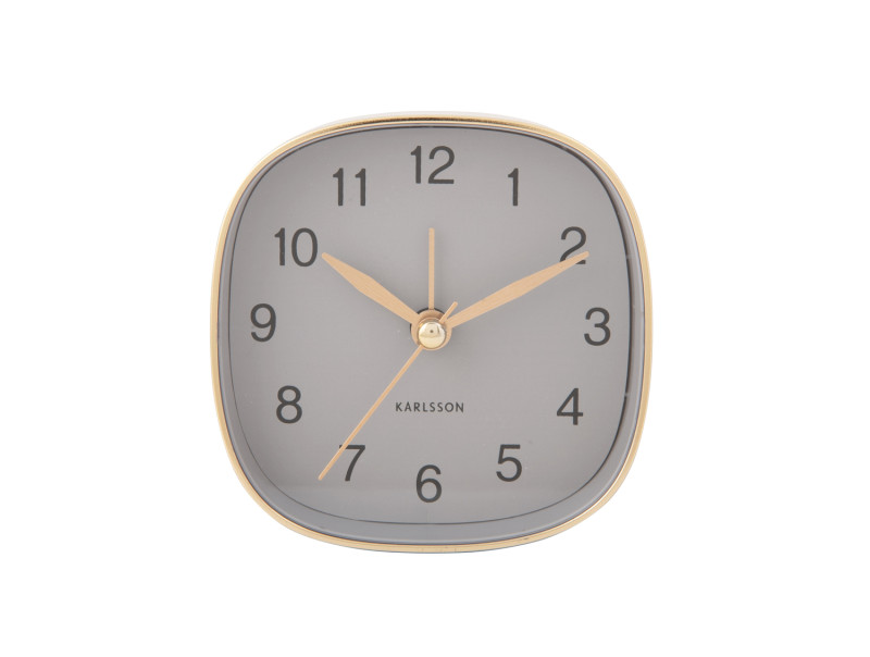Alarm Clock Travel Square KA5957BK Black