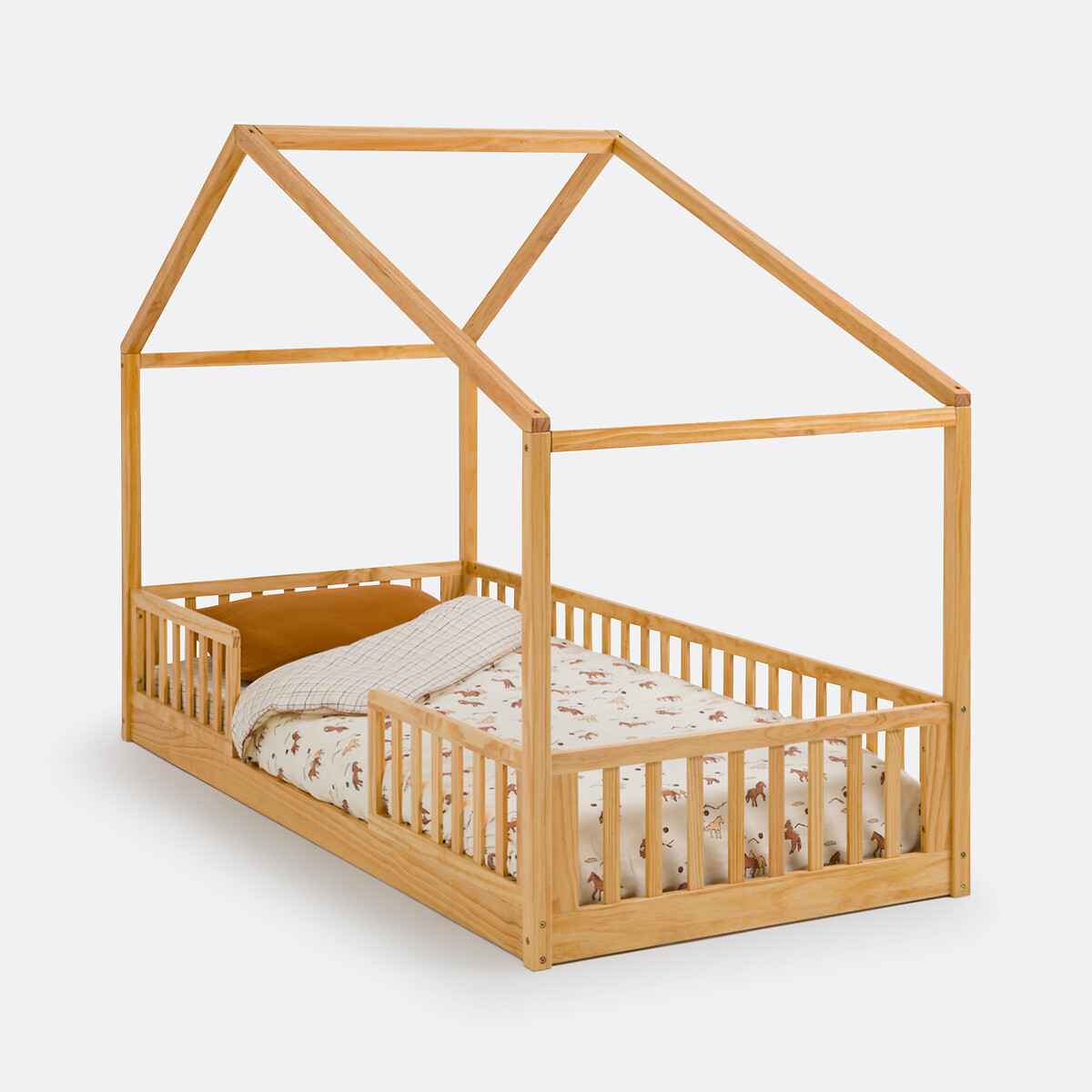 LA REDOUTE INTERIEURS<br>Cama infantil em pinho maciço, Spidou