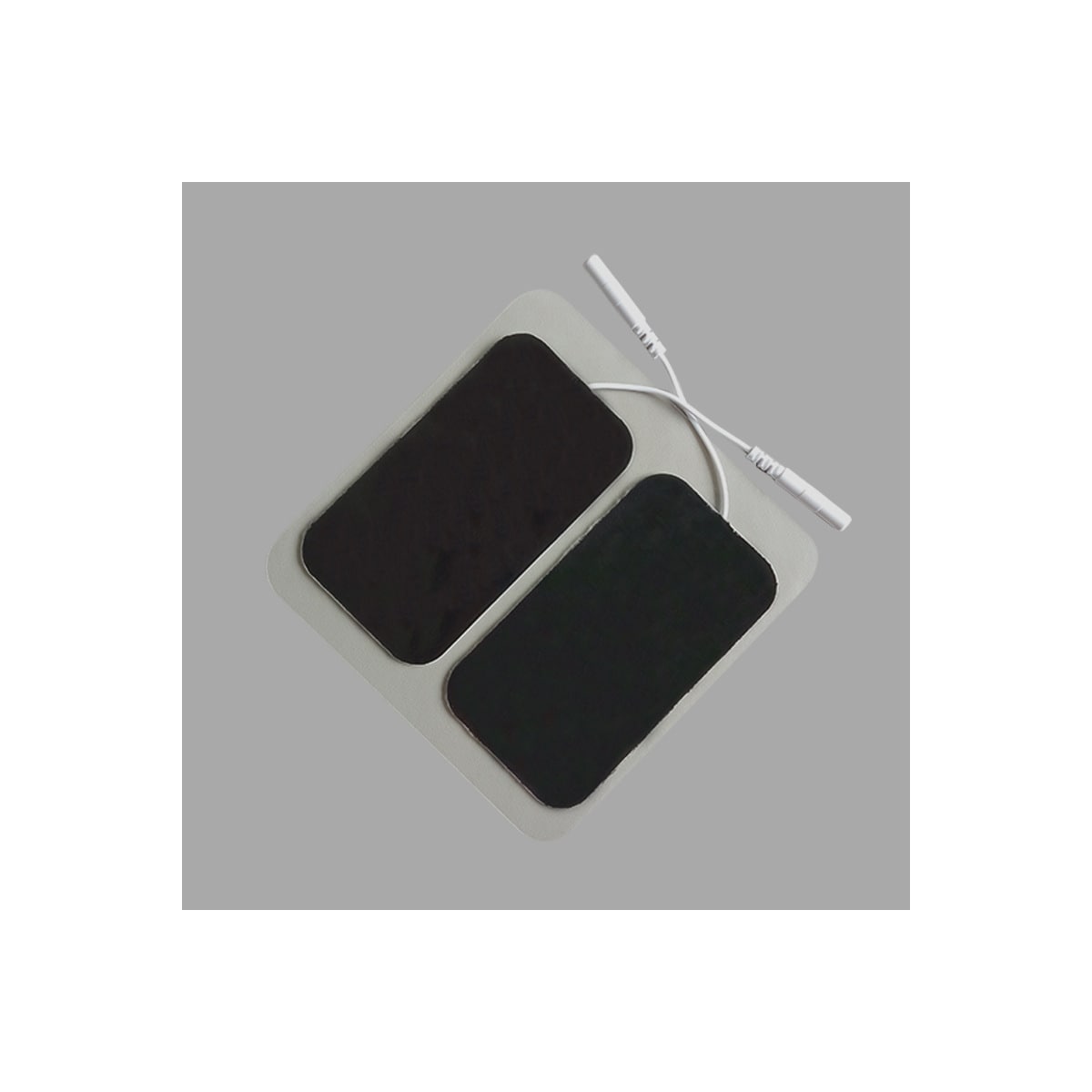 10 Pack 2.0 Sokkelerstatningsputer Håndelektrodemassasjelapp Hvit 5 x 10 x 0.5 cm