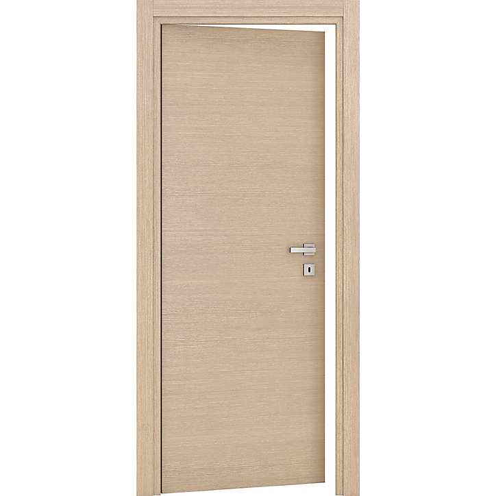 Bloc-porte Summa bois naturel H.204 x l.83 cm, poussant gauche