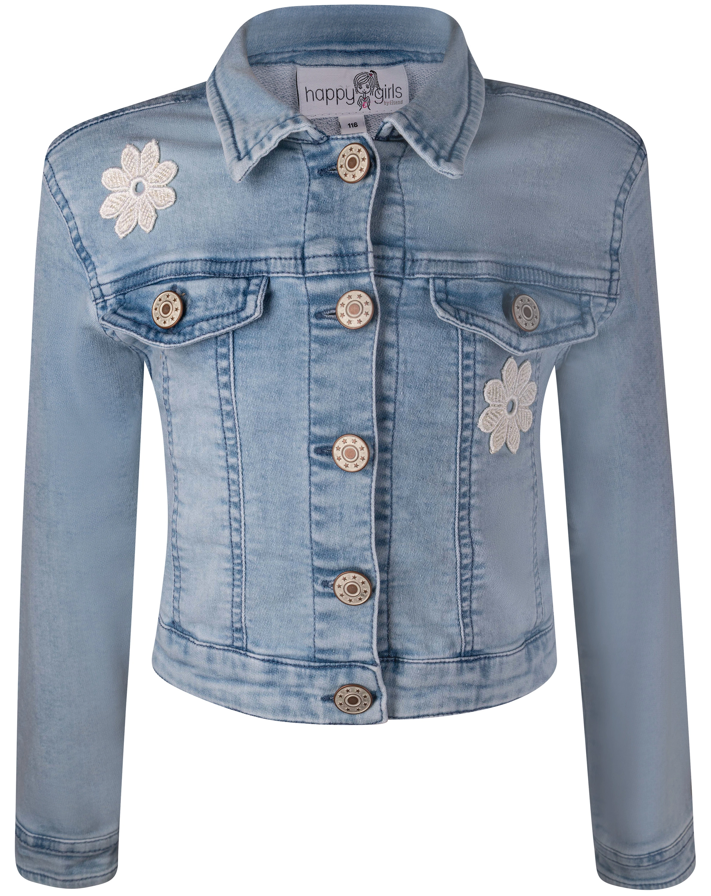 Jeansjacke BLUME in jeans blue