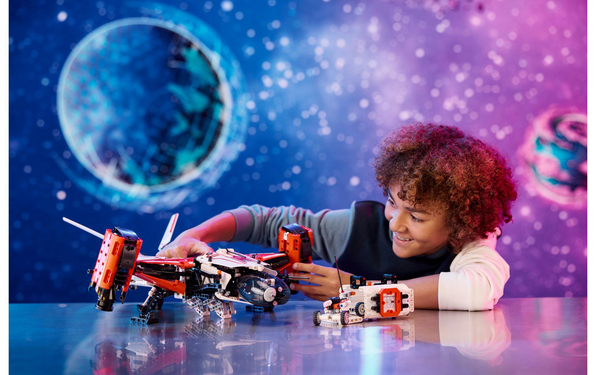 Technic VTOL Schwerlastraumfrachter LT81 42181Raumfahrt-Spielset mit coolen Funktionen