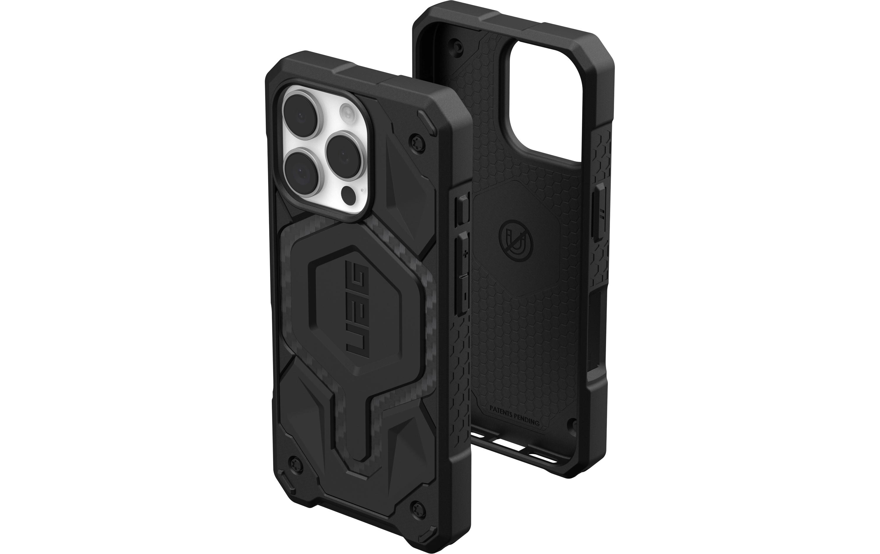 Back Cover Monarch iPhone 16 Pro Carbon FiberSchutzhülle für das Apple iPhone 16 Pro