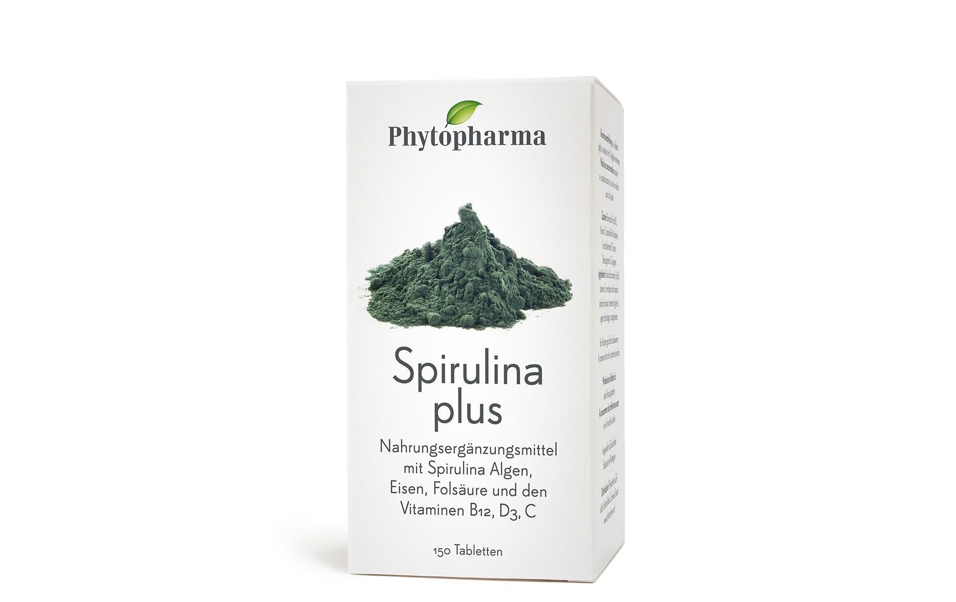 Spirulina Plus 150 TablettenKapseln zur Nahrungsergänzung