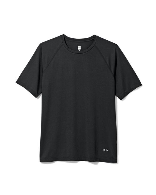 t-shirt de sport homme noir