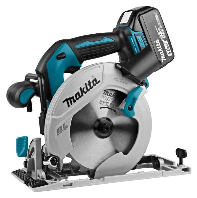Makita DHS680RTJ 18V Li-ion accu cirkelzaag set (2x5.0Ah) in Mbox -165mm - koolborstelloos