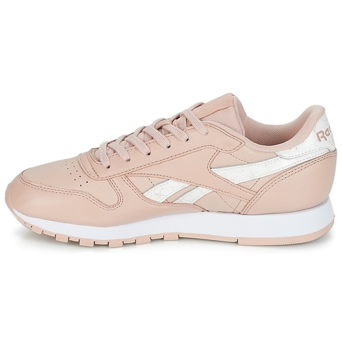 Reebok Classic - CLASSIC LEATHER - Rose / blanc