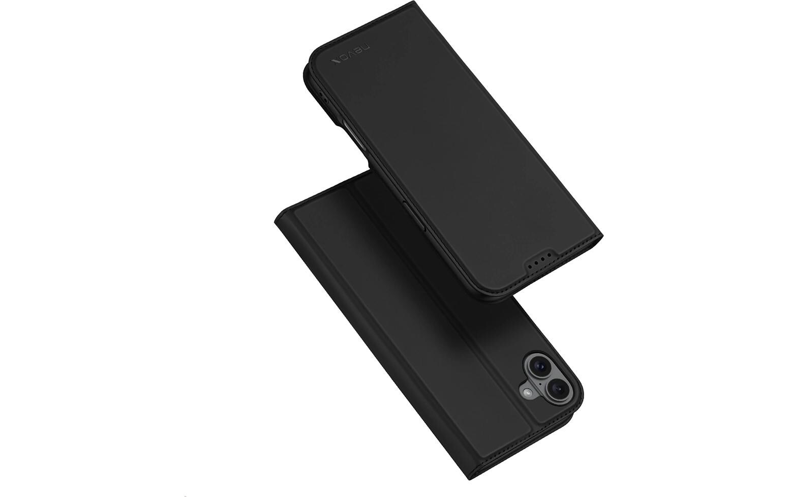 Book Cover Vario Series iPhone 16 Plus SchwarzBook-Cover für das Apple iPhone 16 Plus