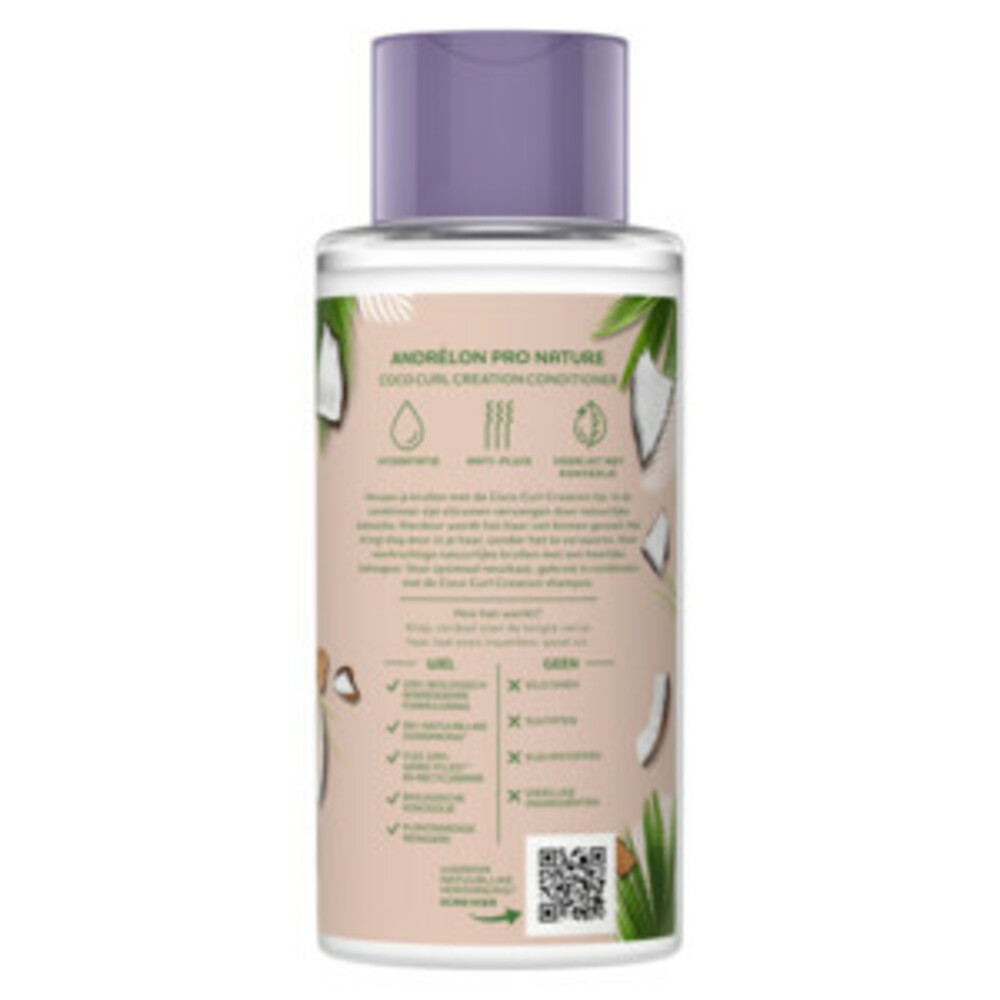 6x Andrelon Conditioner Coco Curl Creation400 ml