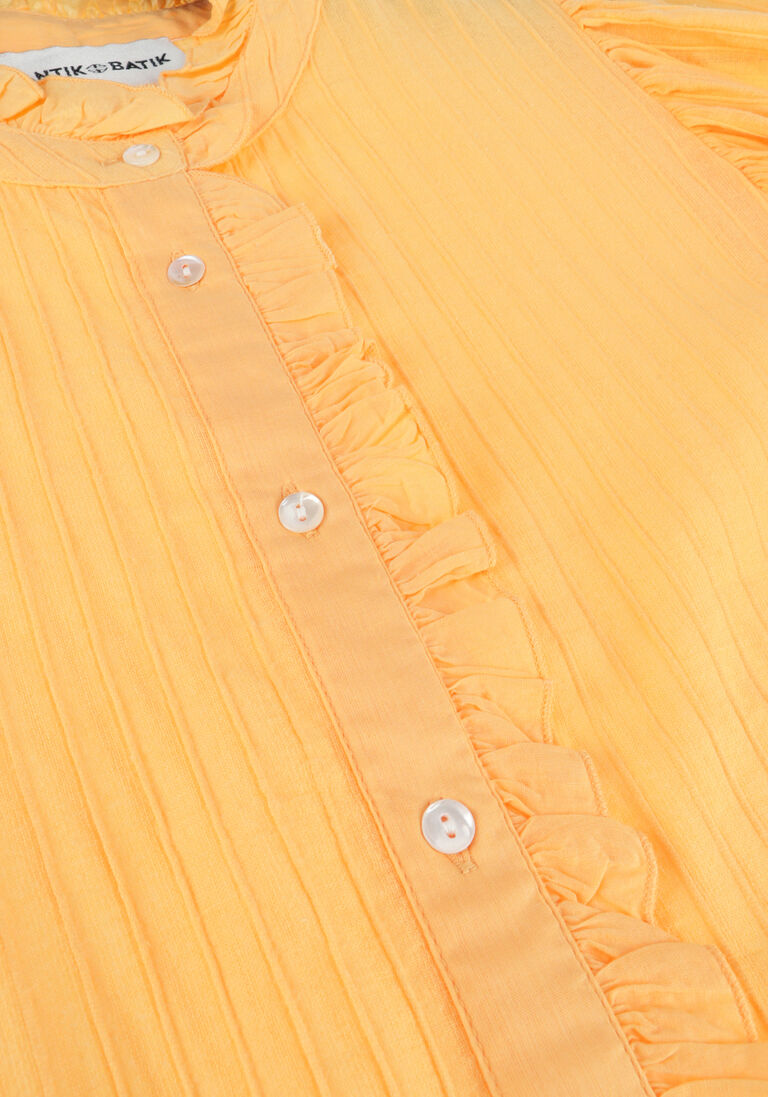 ANTIK BATIK oranje antik batik blouse yvonne blouse