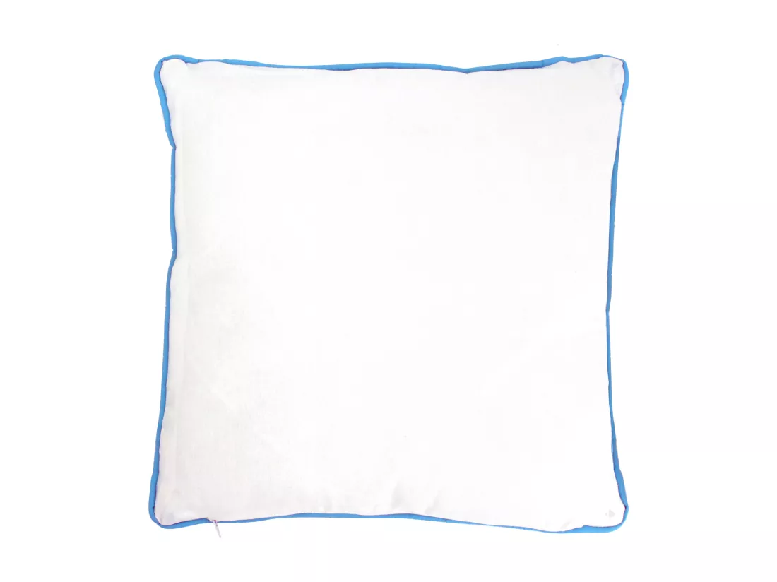 Coussin 40x40 cm JE SUIS Bleu