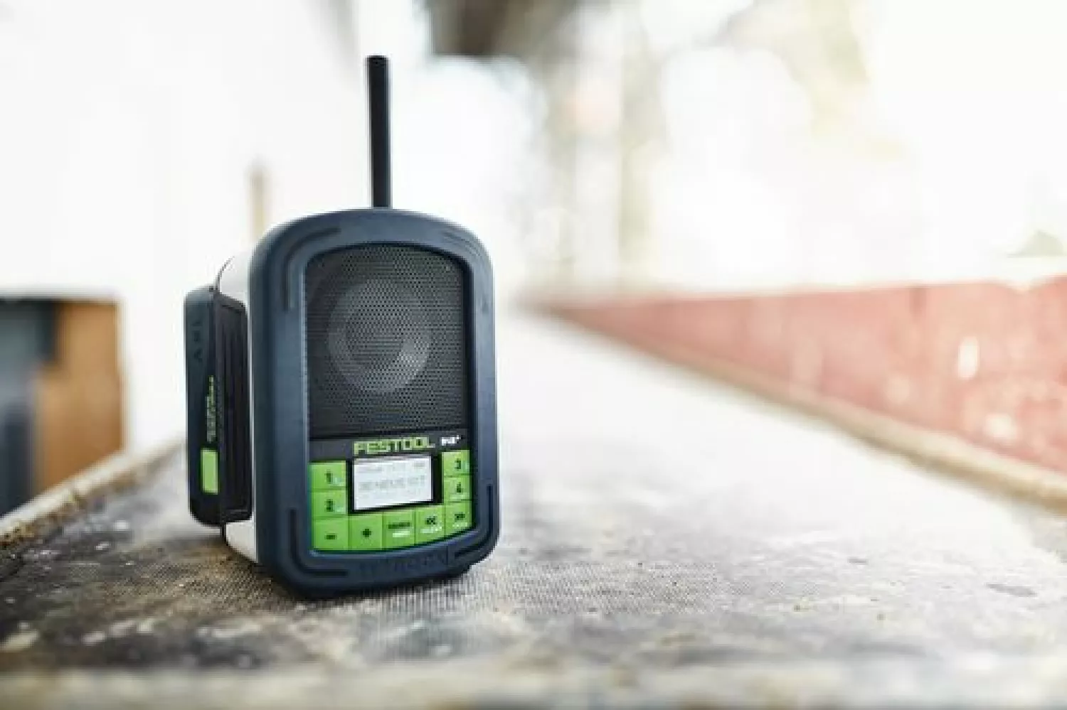 Festool SYSROCK BR10 D 230V Bouwradio - DAB  - bluetooth - werkt op netstroom & batterijen