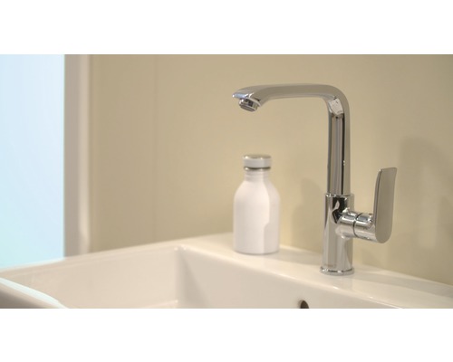 hansgrohe Metris 31087000 chroom wastafelmengkraan inclusief afvoergarnituur