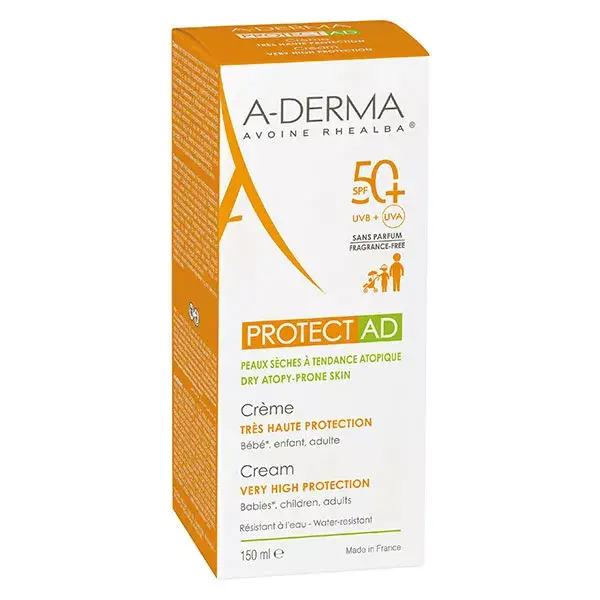 A-Derma Protect AD Creme de Proteção Muito Alta FPS 50+ 150ml
