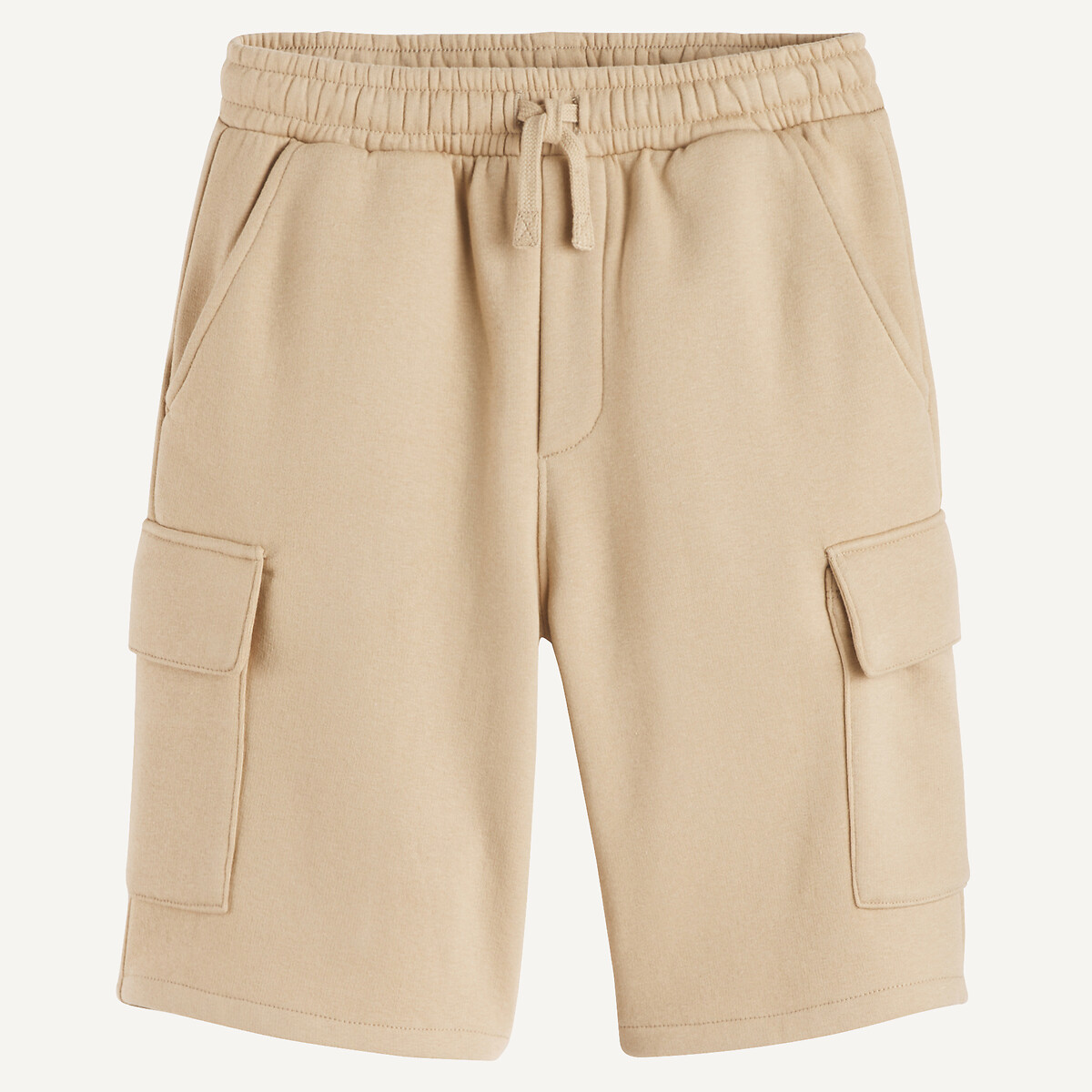 COLEÇÕES LA REDOUTE<br>Bermudas de batalha em molton