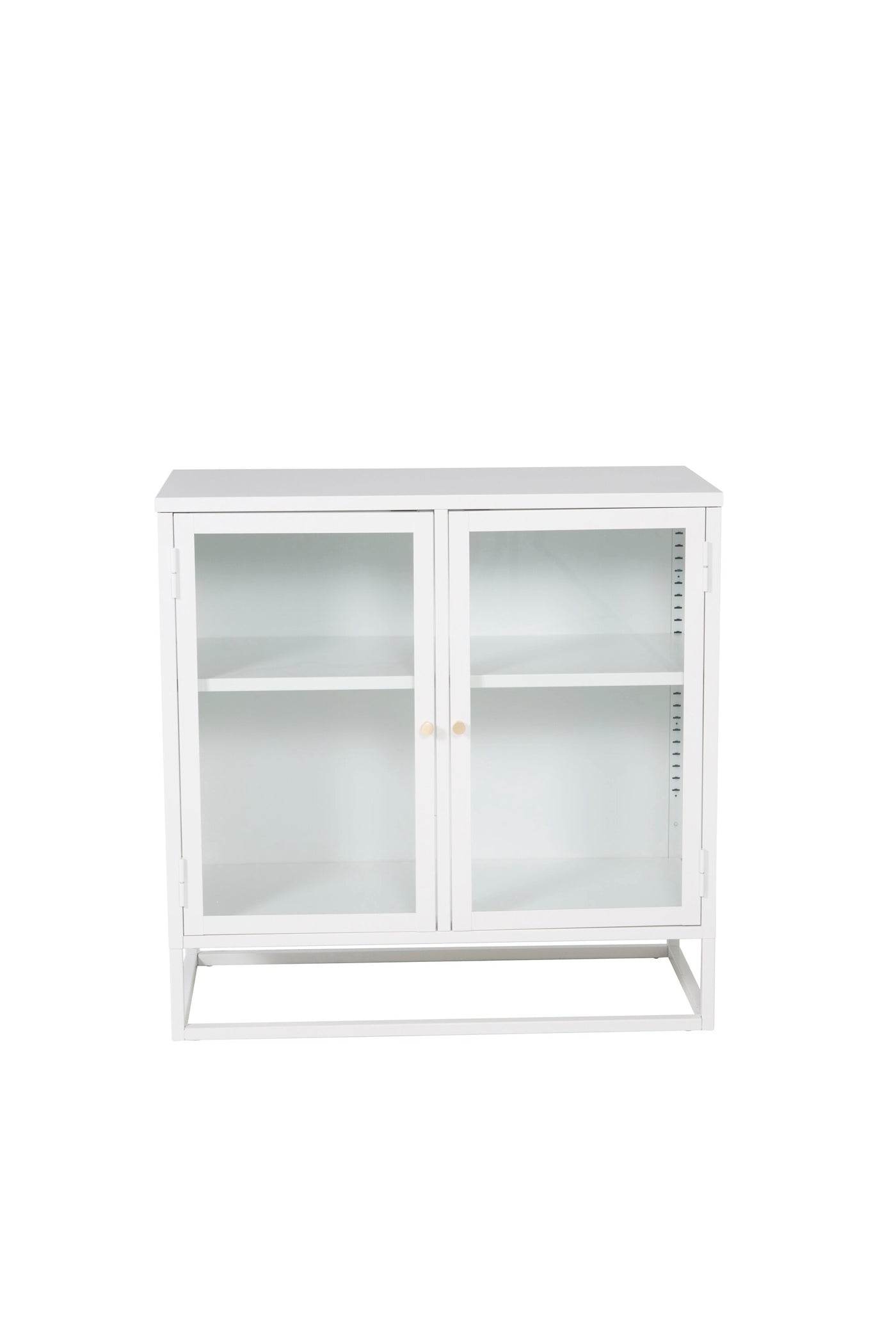 FjÃ´rd - Vitrinekastje Wit - 85x85cm - Bakal