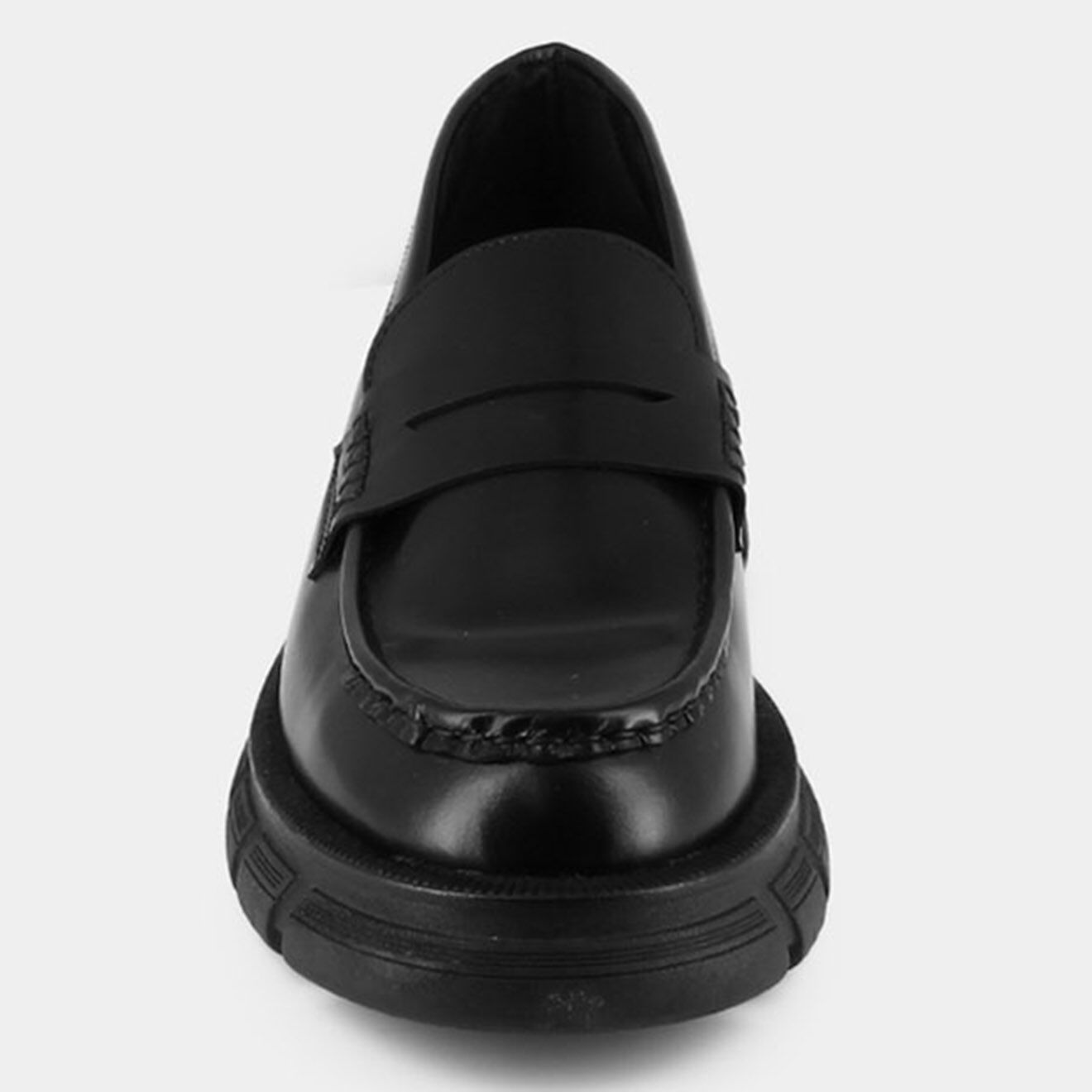 Jonak Mocassins en Cuir Diaquo noirs - Talon 4.5 cm