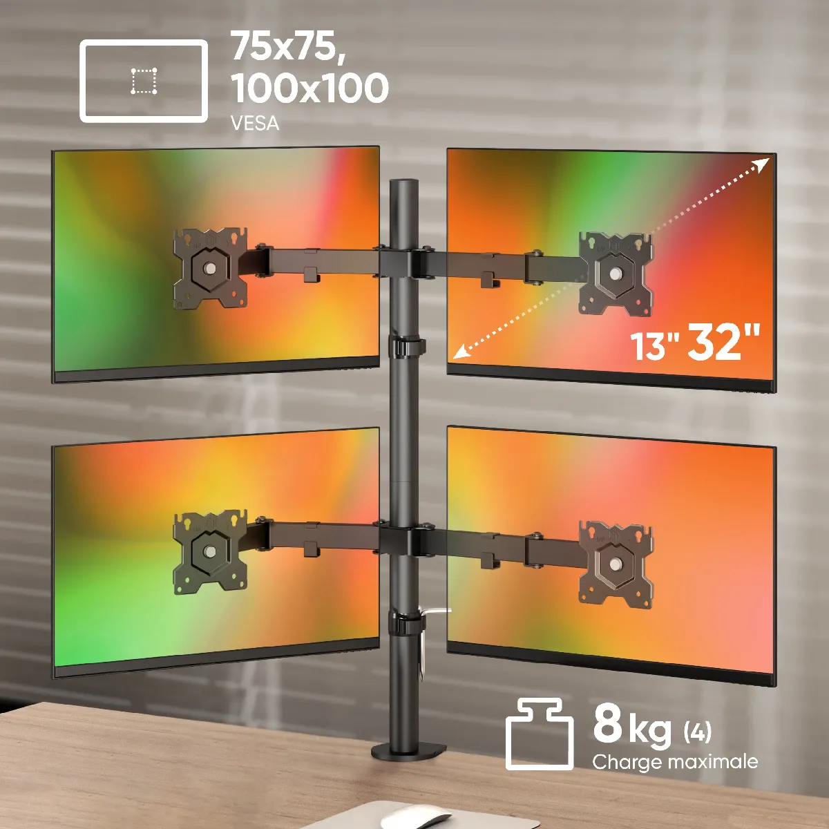 Onkron D421E-B - Noir