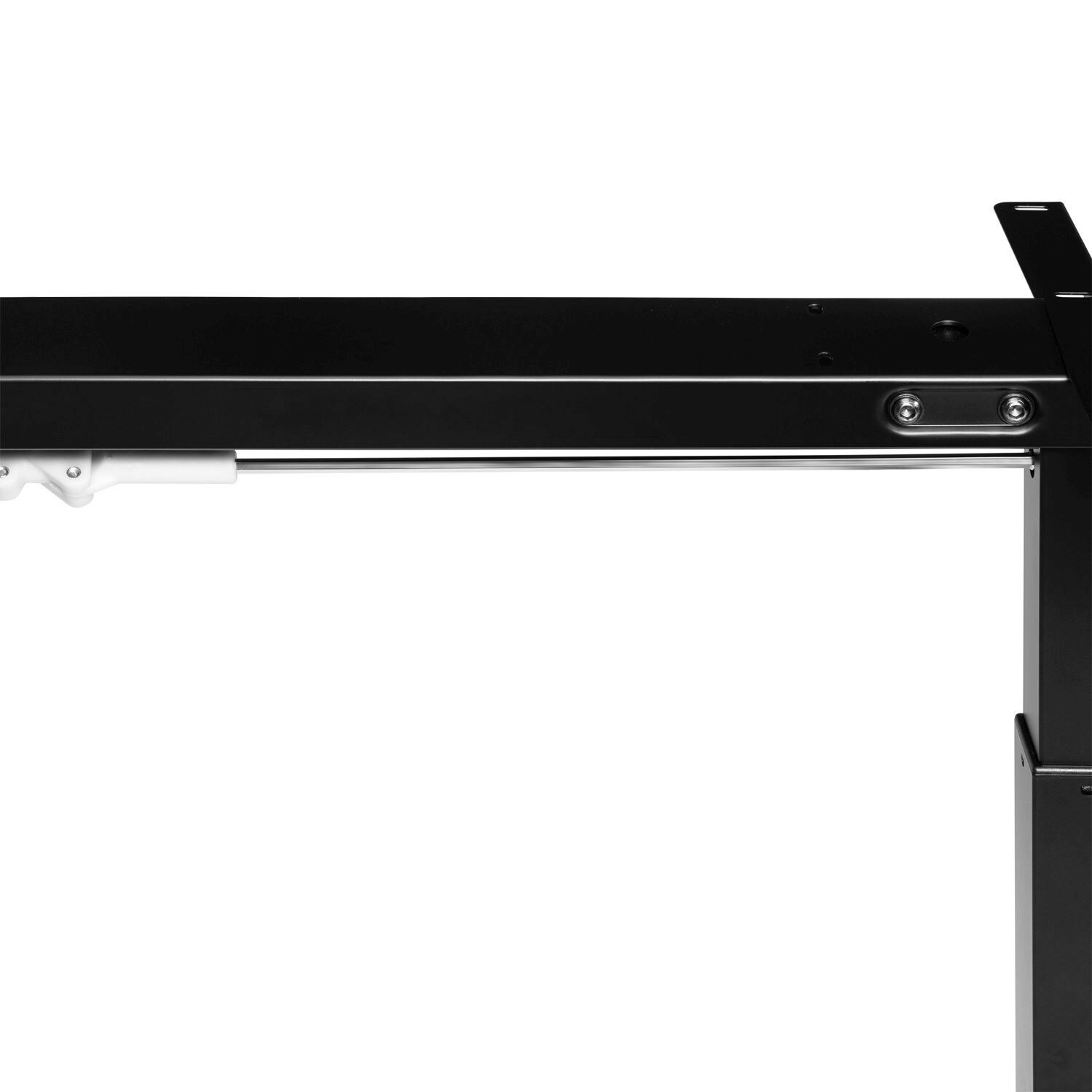 Juskys Höhenverstellbarer Schreibtisch Office Stand 120x60cm - elektrisch, Memory-Funktion - Schwarz