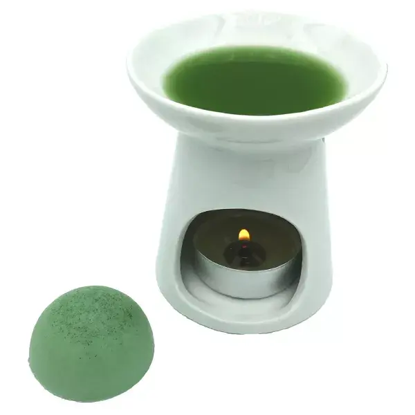 Conjunto de pastilhas aromáticas Lov'FROG, fragrância para ambientes 15:15, notas florais verdes cítricas orgânicas, 6 unidades.