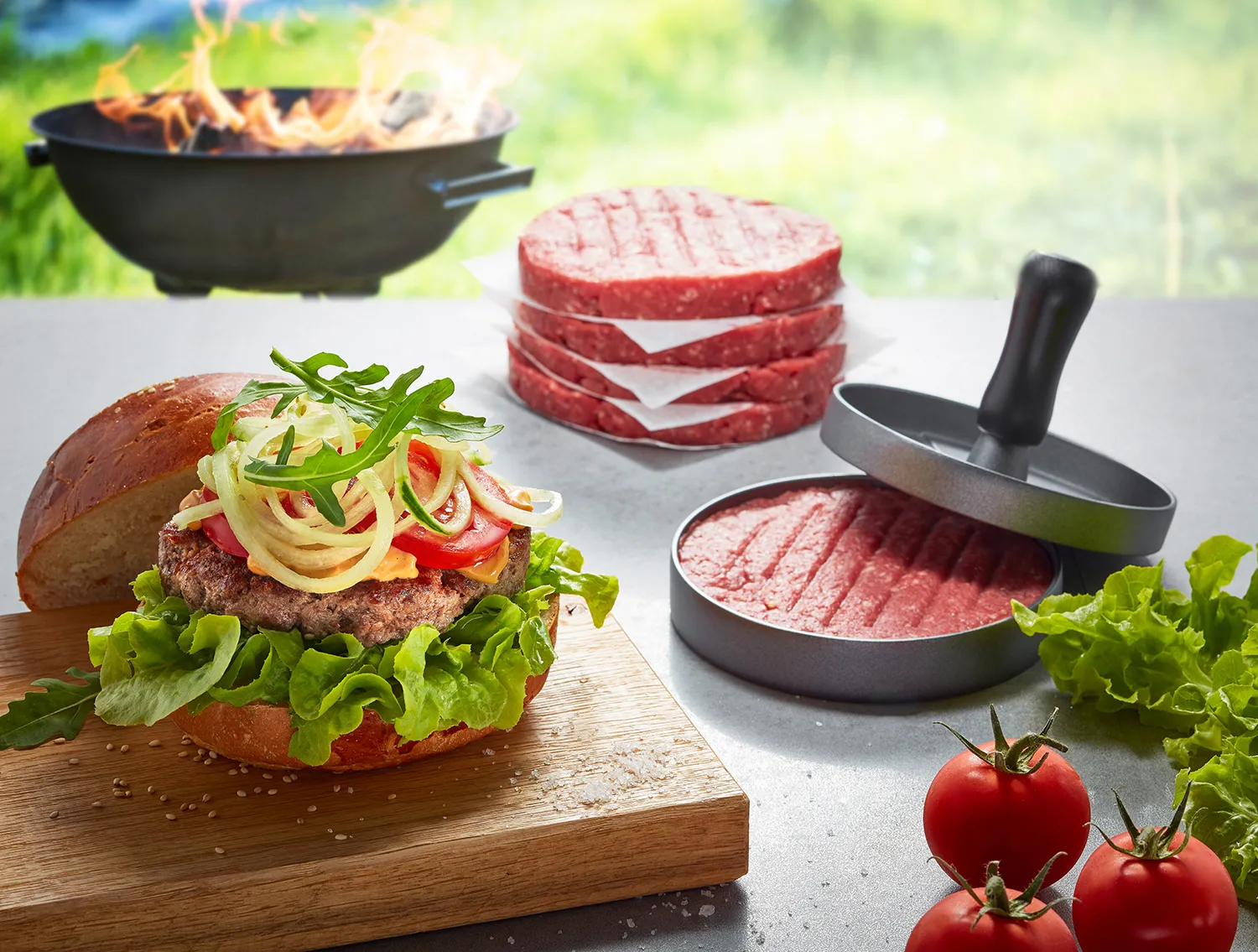 Gefu Hamburgerpresser
