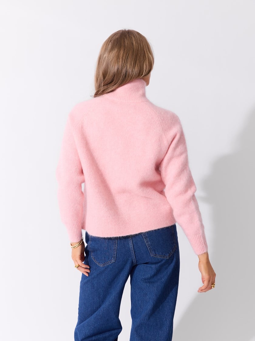 Carmela cardigan Mellow Rose