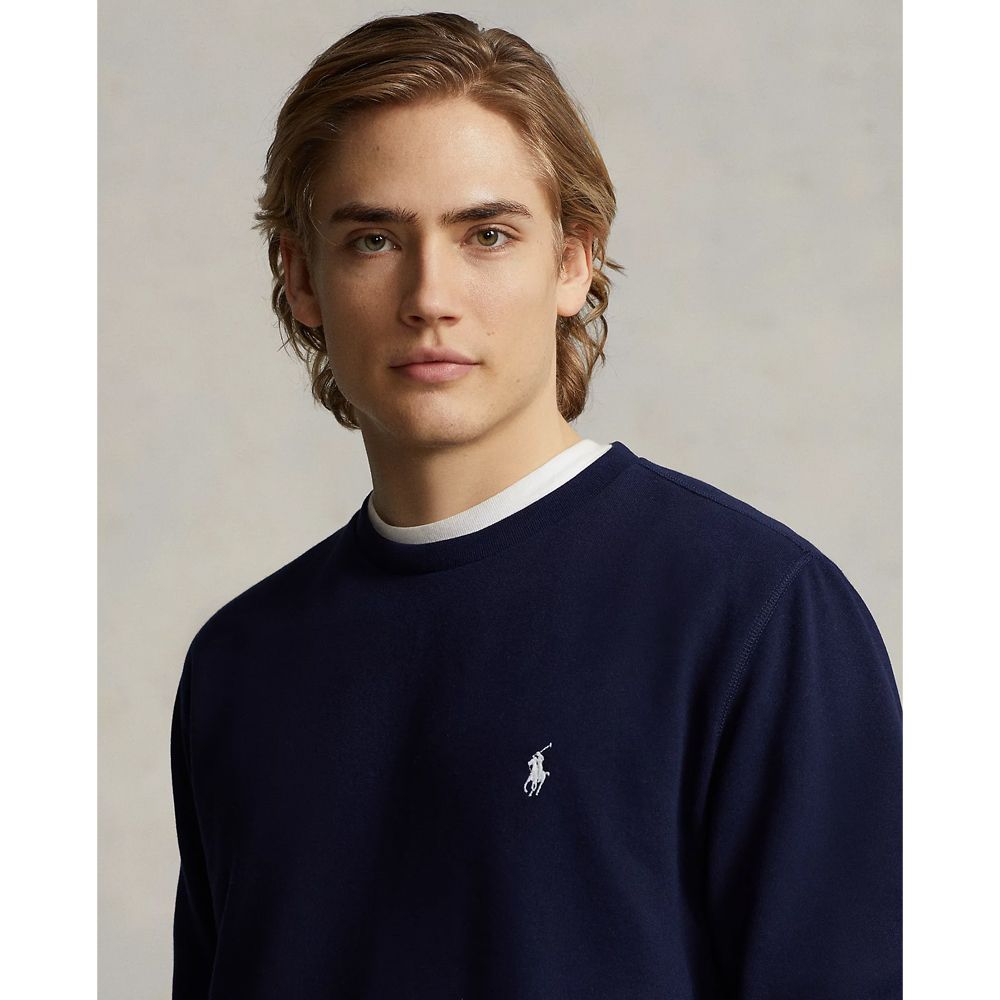 Classic Fit Genser Herre Navy