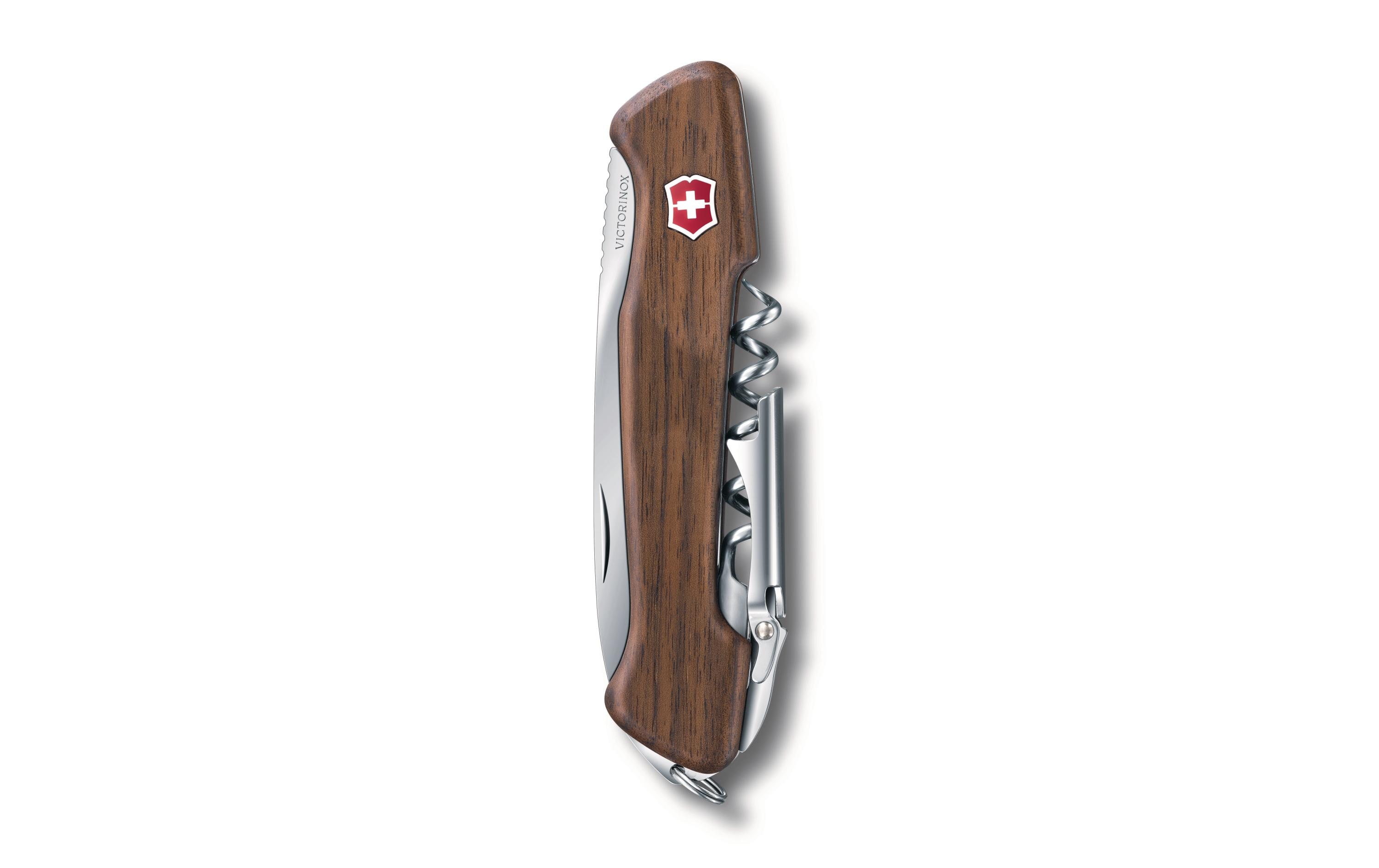Taschenmesser Wine Master Nussbaumholz<br>Schweizer Sackmesser