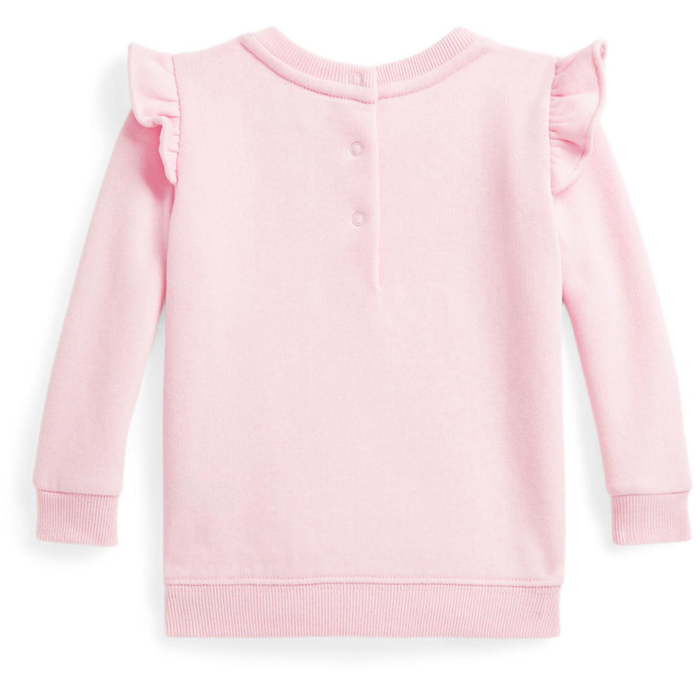Køb Ralph Lauren Baby Bath Pink Sweatshirt