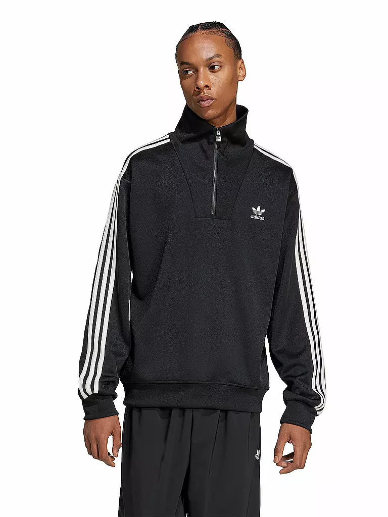 ADIDAS ORIGINALS Troyer Sweater schwarz
