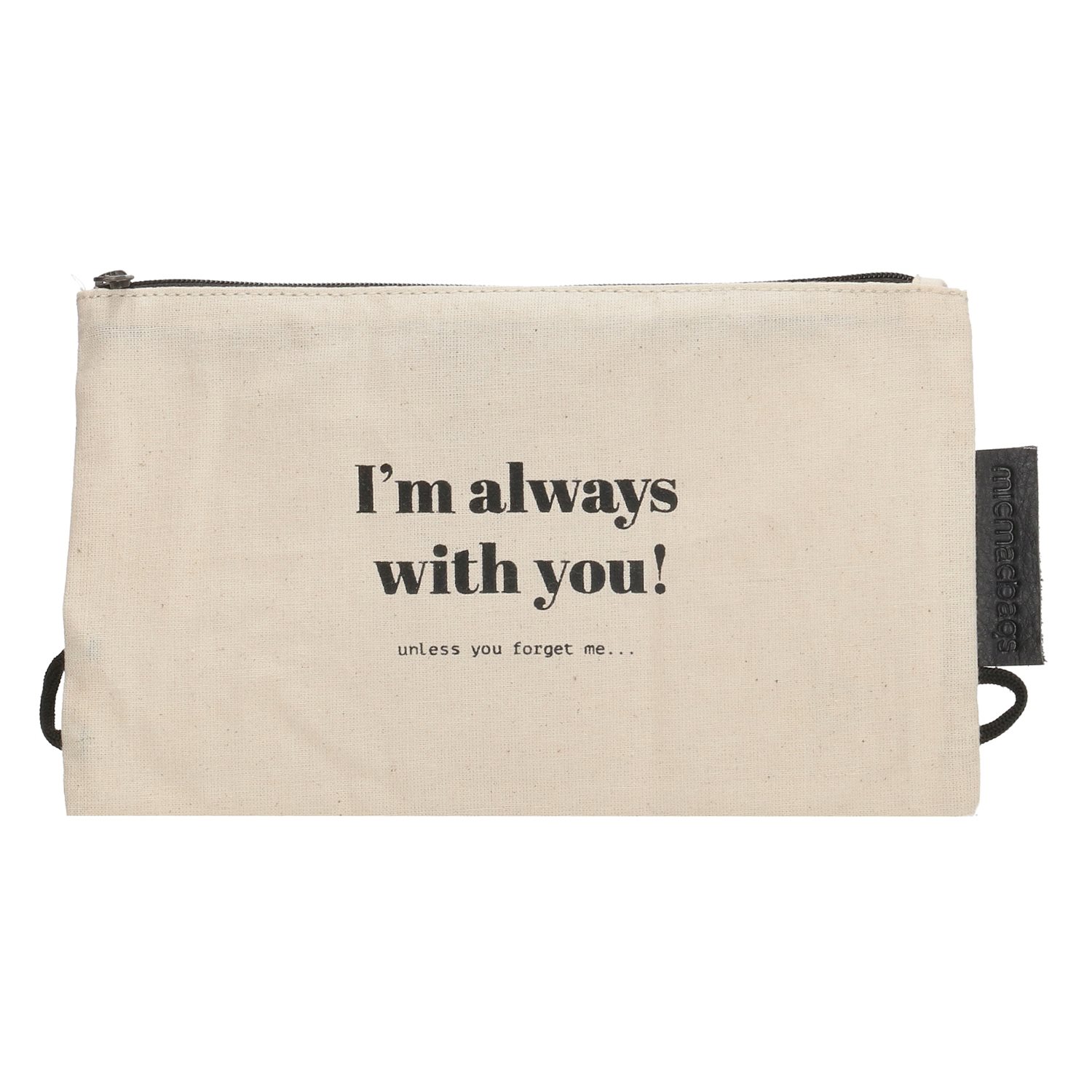 Micmacbags Friendship Portemonnee zwart