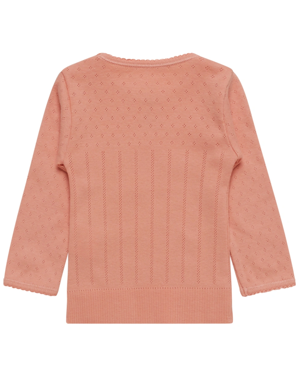 Langarmshirt LITTLE ALFA in shrimp