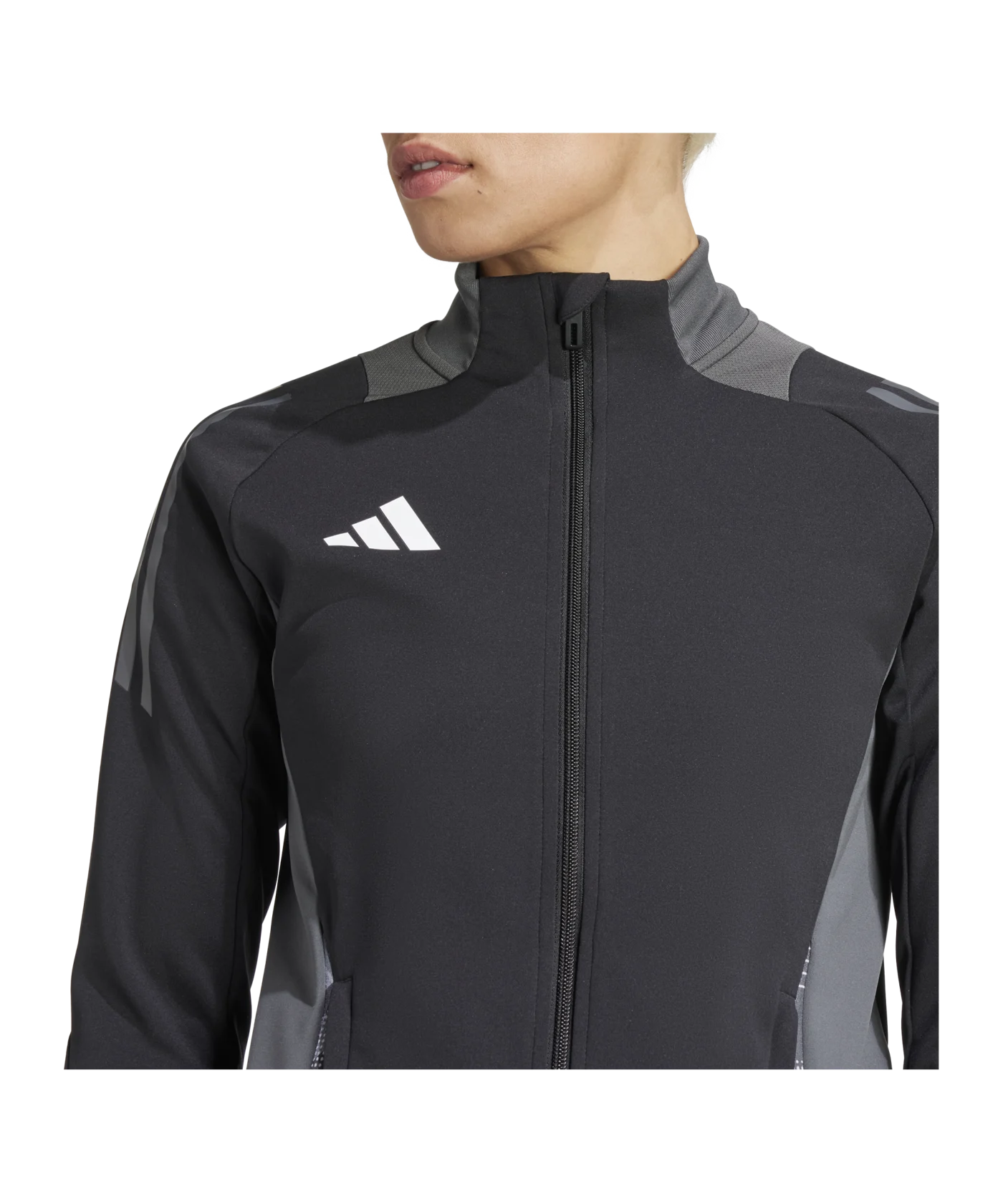 adidas Tiro 24 Competition Trainingsjacke Damen Schwarz