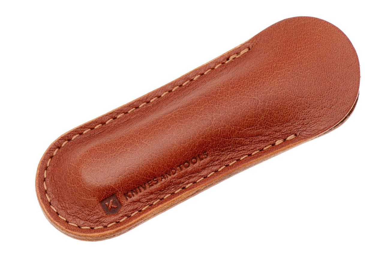 Knivesandtools Leather Sheath, Cognac, Small, schede