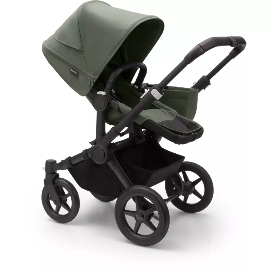 bugaboo Kombikinderwagen Donkey 5 Mono Complete BlackForest Green