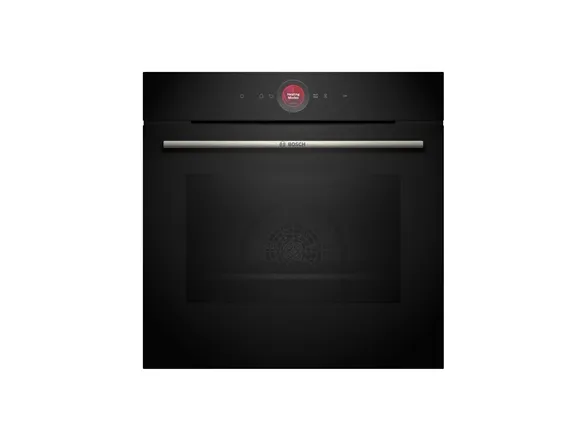 Bosch Serie | 8 HBG7721B1 - Ovn - til indbygning - niche - bredde: 56 cm - dybde: 55 cm - højde: 58.5 cm - med selv-rengøring - Klasse A  - sort