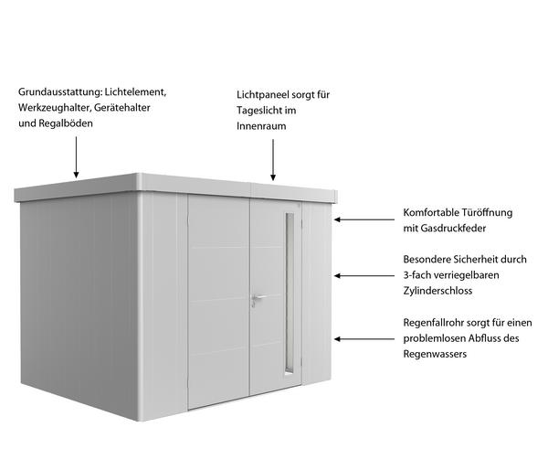Biohort Gerätehaus Neo 2C, ca. B292/H222/T236