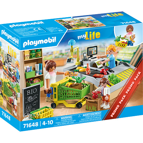 Playmobil 71648 økologisk supermarked