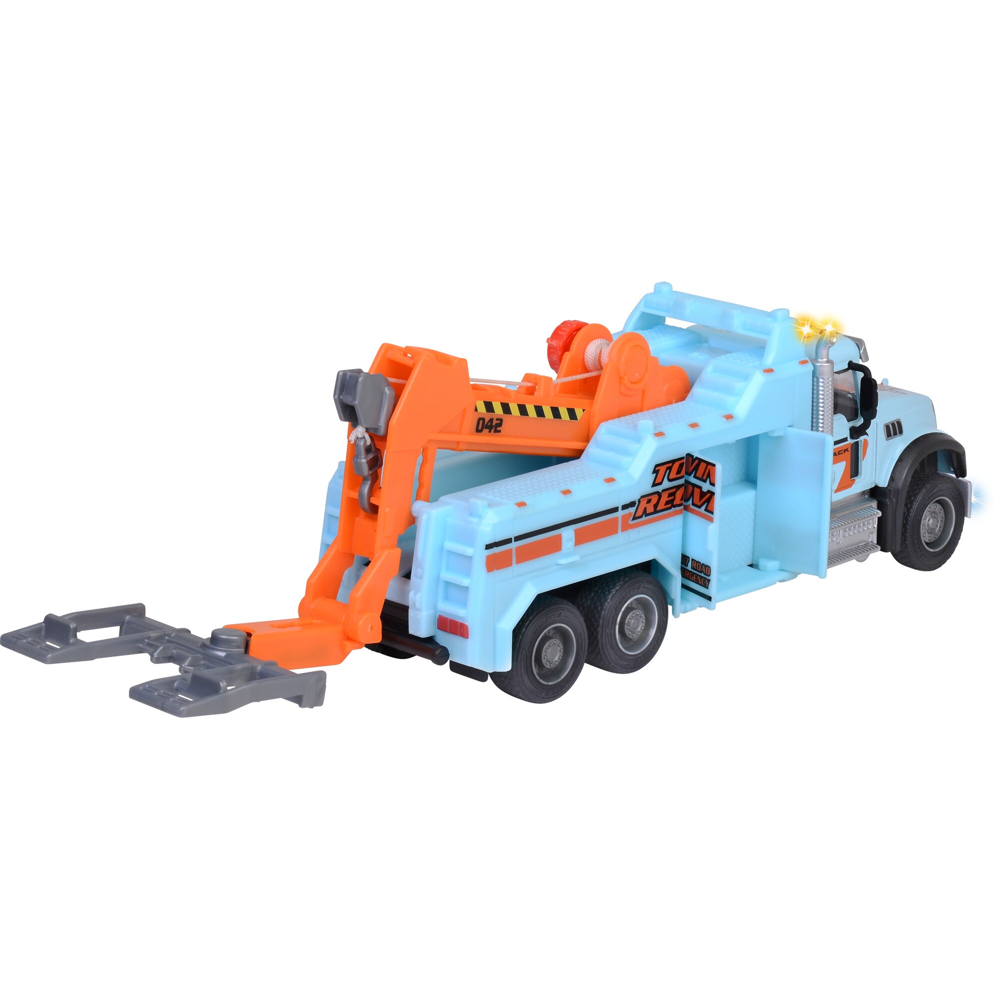 Simba Spielfahrzeug Mack Granite Abschleppwagen