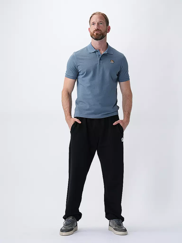 KENZO Poloshirt LUCKY TIGER hellblau